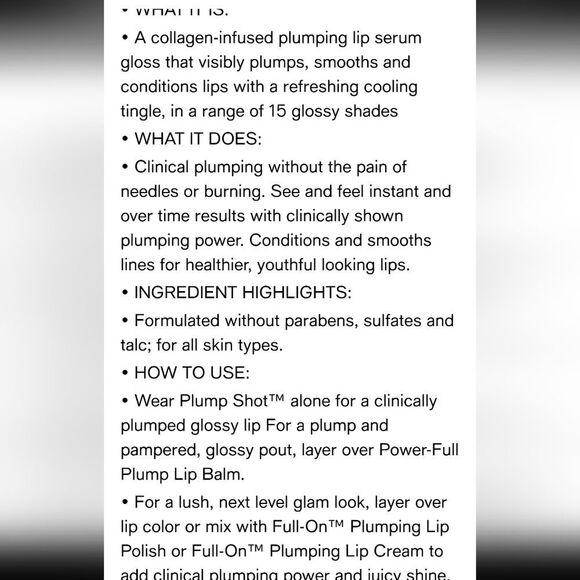 Buxom Plump Shot Peptide-Infused Serum - Picture 3 of 9